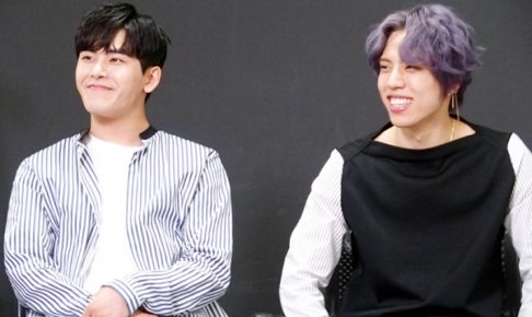 INFINITE ホヤ（左）、ドンウ