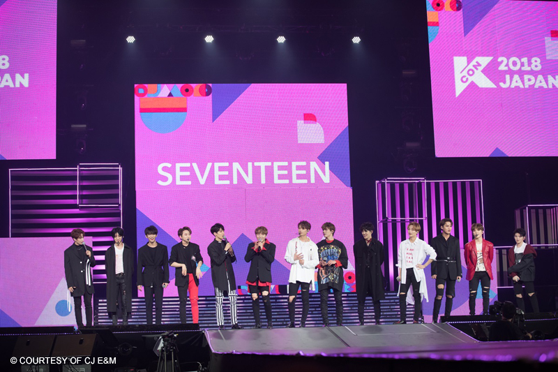 M COUNTDOWNに登場したSEVENTEEN