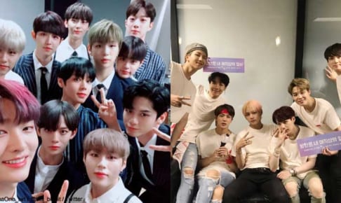 Wanna One、BTS（防弾少年団）