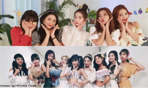 Red Velvet、TWICE
