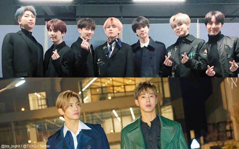 BTS（防弾少年団）、東方神起