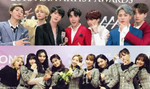 BTS（防弾少年団）、TWICE