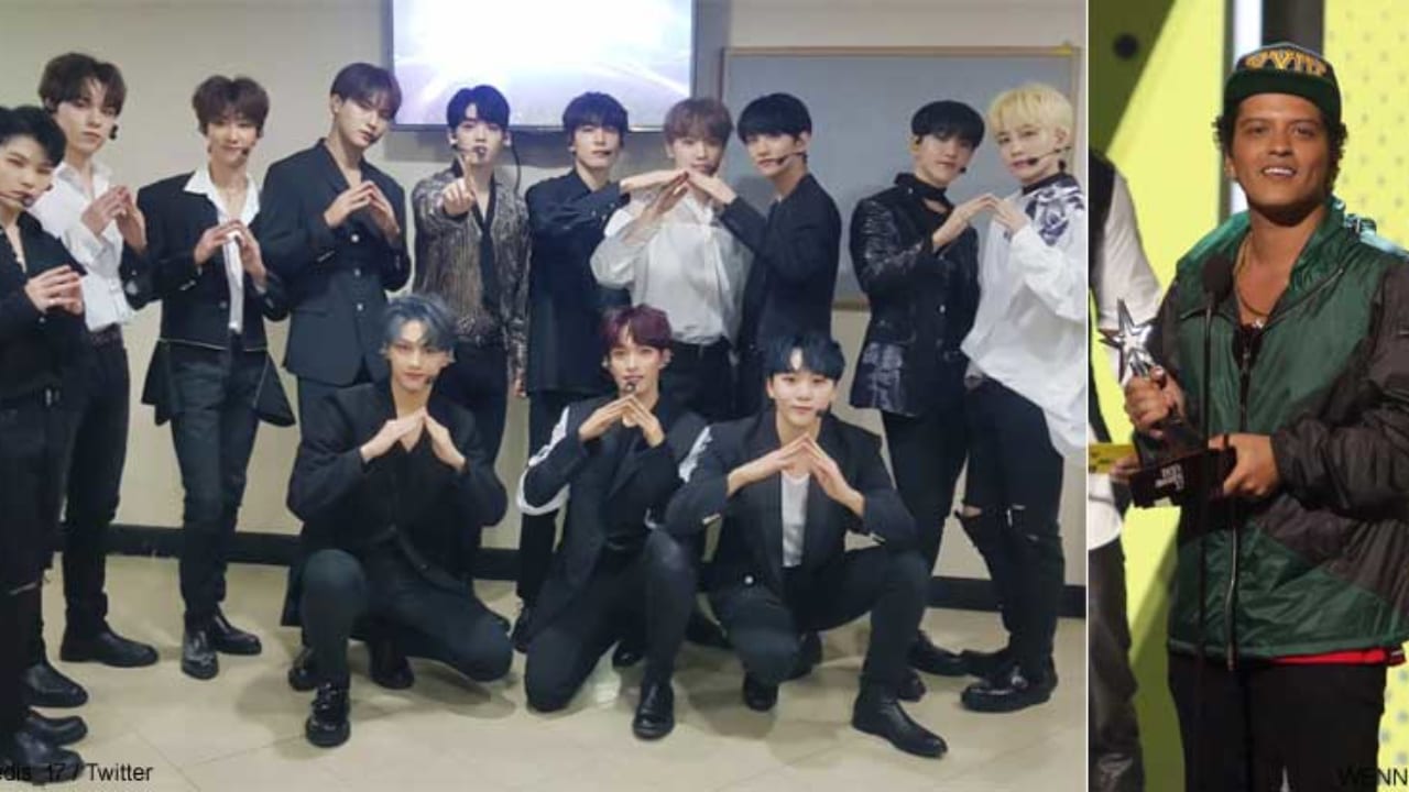 Seventeen ブルーノ マーズとアリアナ グランデらにラブコール コラボを熱望 Kpop Monster Seventeen ブルーノ マーズとアリアナ グランデらにラブコール コラボを熱望 Kpop Monster