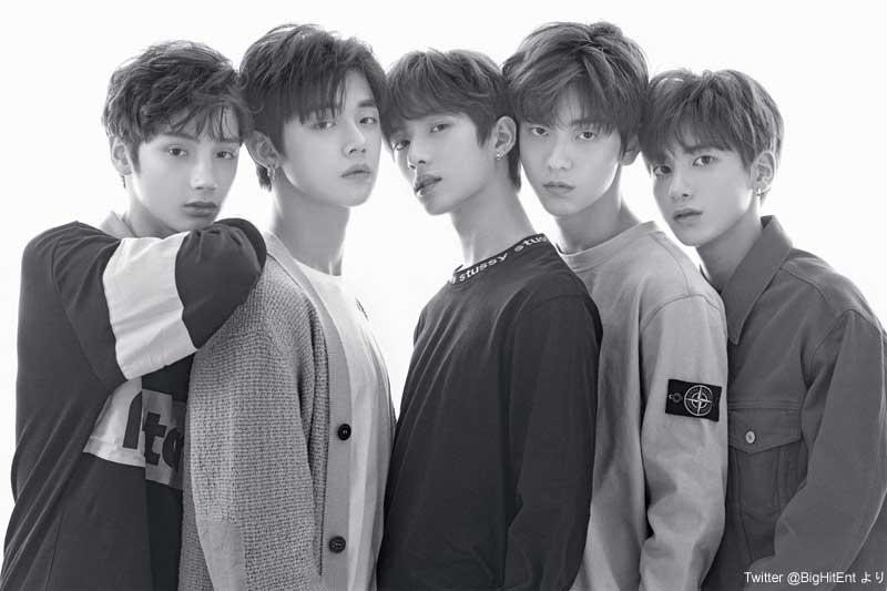 Bts 防弾少年団 の弟グループ Txt は超イケメンぞろいの５人組 元気いっぱい 初の全員集合ムービーが公開 動画あり Kpop Monster