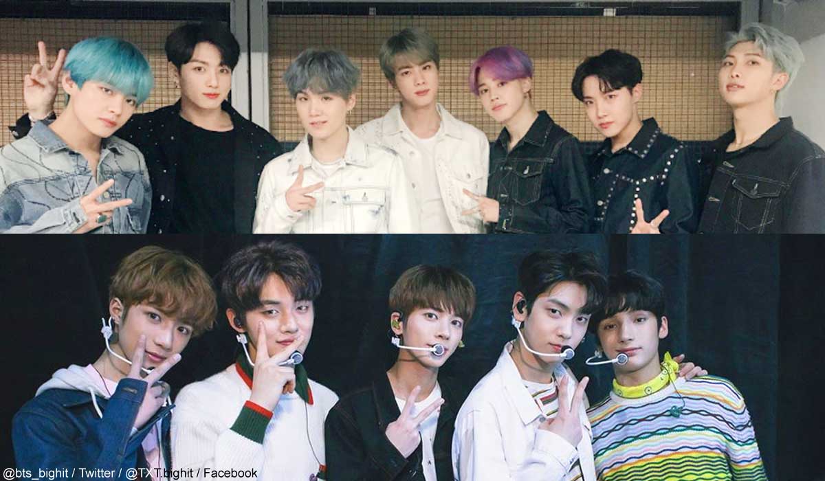 BTS（防弾少年団）、TXT（TOMORROW X TOGETHER）