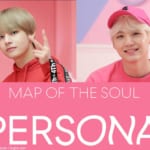 BTS（防弾少年団）V、シュガ、「MAP OF THE SOUL：PERSONA」ロゴ