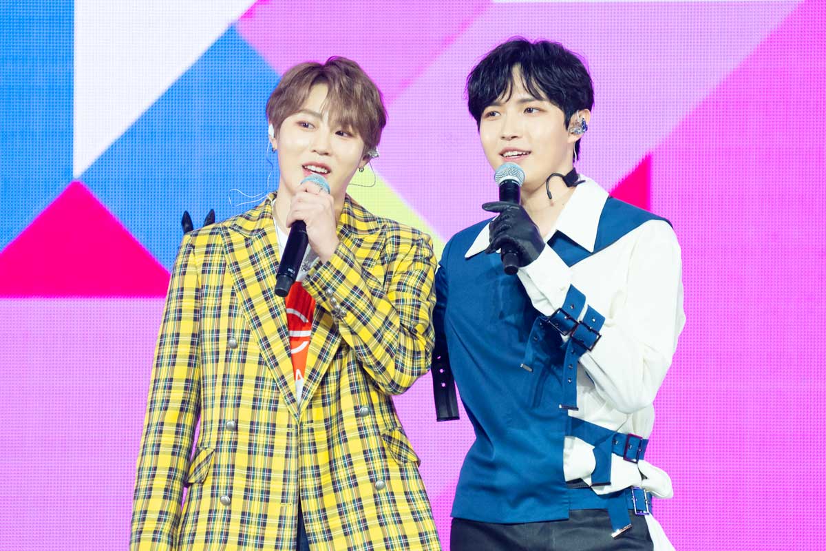 ハ・ソンウン、キム・ジェファン「KCON 2019 JAPAN」　ⓒ CJ ENM Co., Ltd, All Rights Reserved