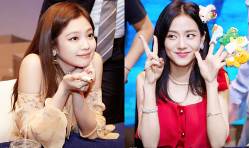 BLACKPINKジェニー、ジス（右）