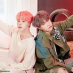 BTS ジミン＆シュガ（右）