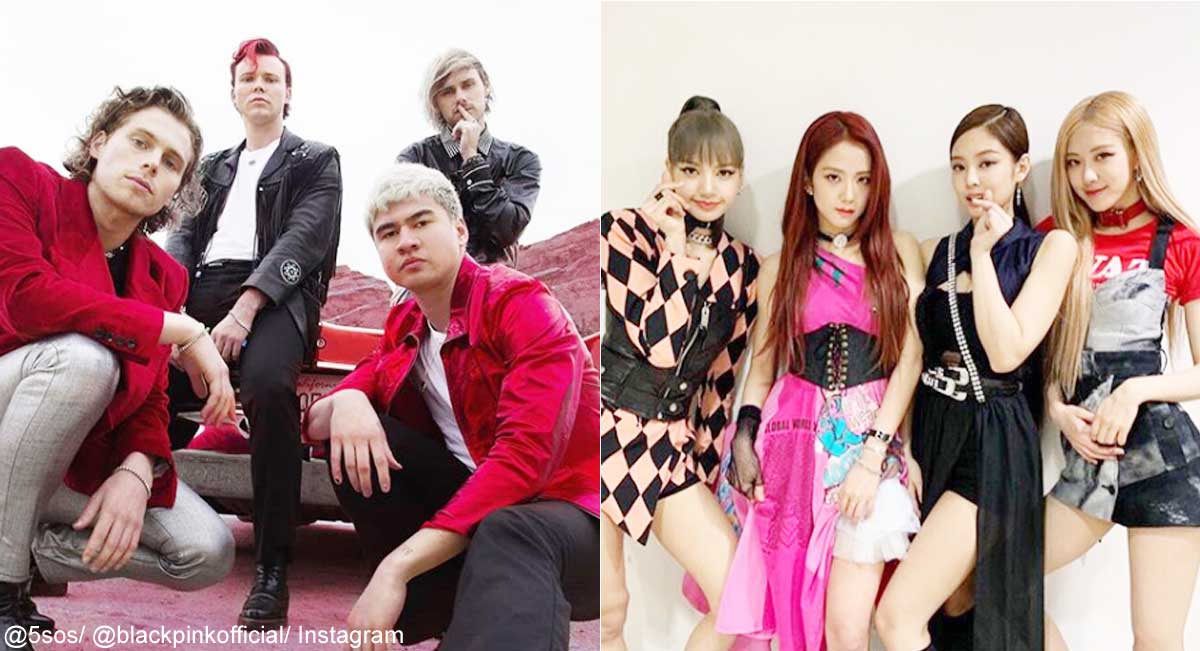 5SOS、BLACKPINK