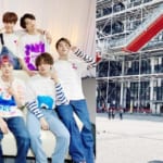 BTS、ポンピドゥーセンターでRMが撮影した写真（右）