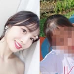 TWICE モモ（左）とそっくりさん