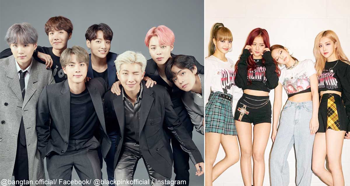 BTS、BLACKPINK