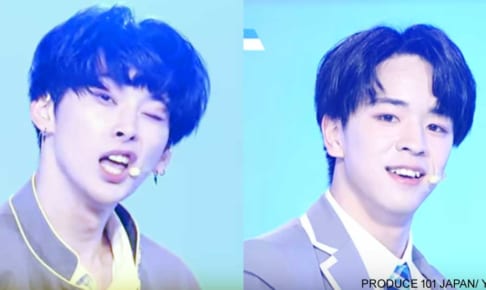 「PRODUCE 101 JAPAN」キム・ヒチョン、大澤 駿弥（右）