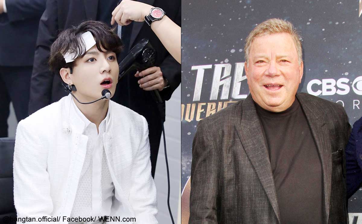 BTSジョングク、ウィリアム・シャトナー