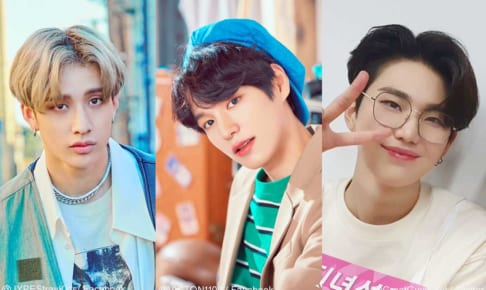 Stray Kidsバンチャン、VICTONチャン、GreatGuysファルチャン（右）