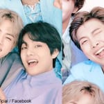 BTSジン、V、RM（右）