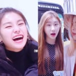 ITZY イェジ（左）、チェリョン（中央）、リュジン（右）
