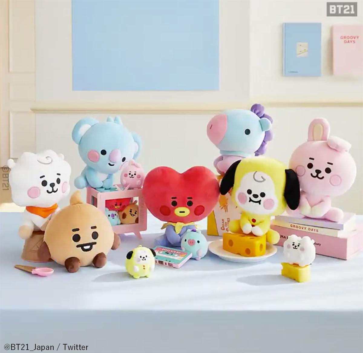 大人気キャラクターbt21が赤ちゃんに 超かわいい Bt21 Baby 登場