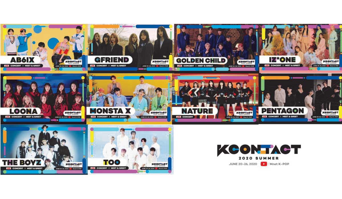 『KCON:TACT 2020 SUMMER』第1ラインナップ／ⓒCJ ENM Co., Ltd, All Rights Reserved.