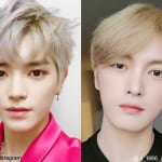 NCT 127テヨン、JYJジェジュン（右）