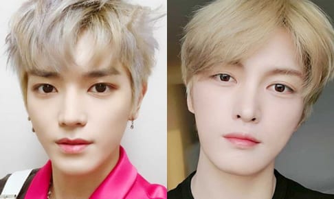 NCT 127テヨン、JYJジェジュン（右）
