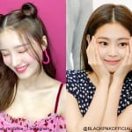 MOMOLANDナンシー、BLACKPINKジェニー（右）