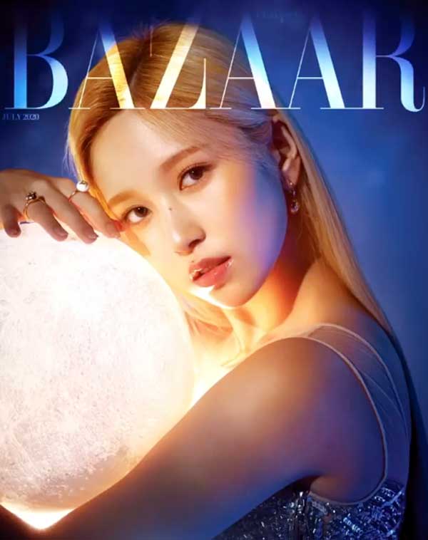 ミナ　@harpersbazaarkorea / Instagram