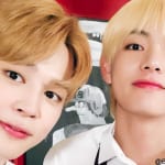（左）BTS ジミン（右）V