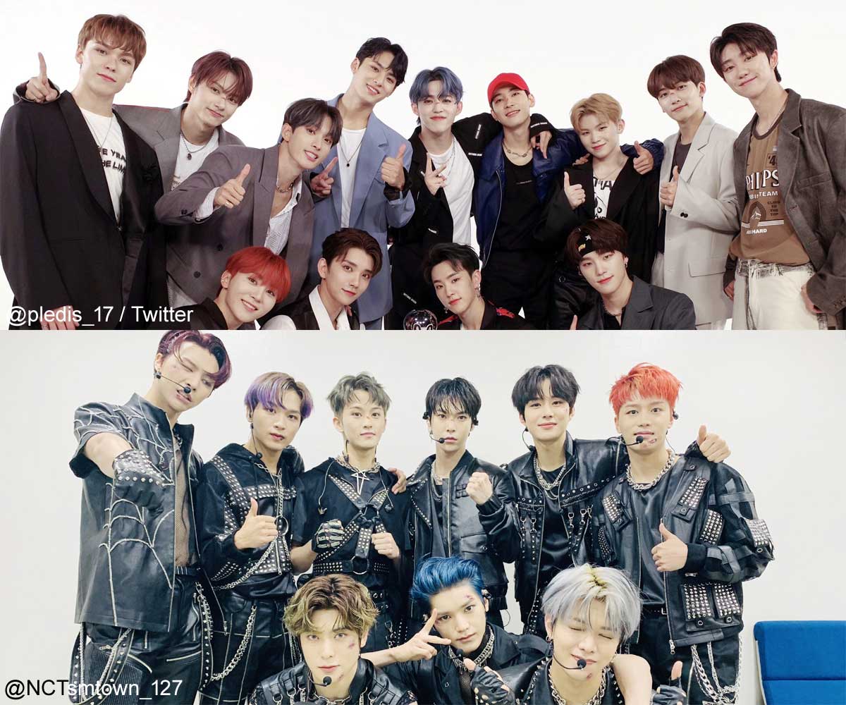 SEVENTEEN、NCT 127（下）