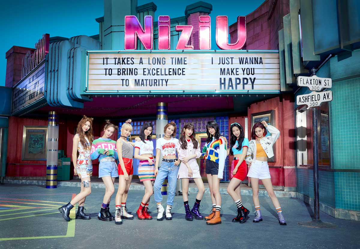 NiziU／©Sony Music Entertainment (Japan) Inc.／JYP Entertainment.