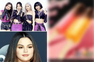 BLACKPINK（左上）、セレーナ・ゴメス（左下）