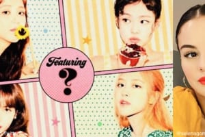 （左）BLACKPINK、（右）セレーナ・ゴメス