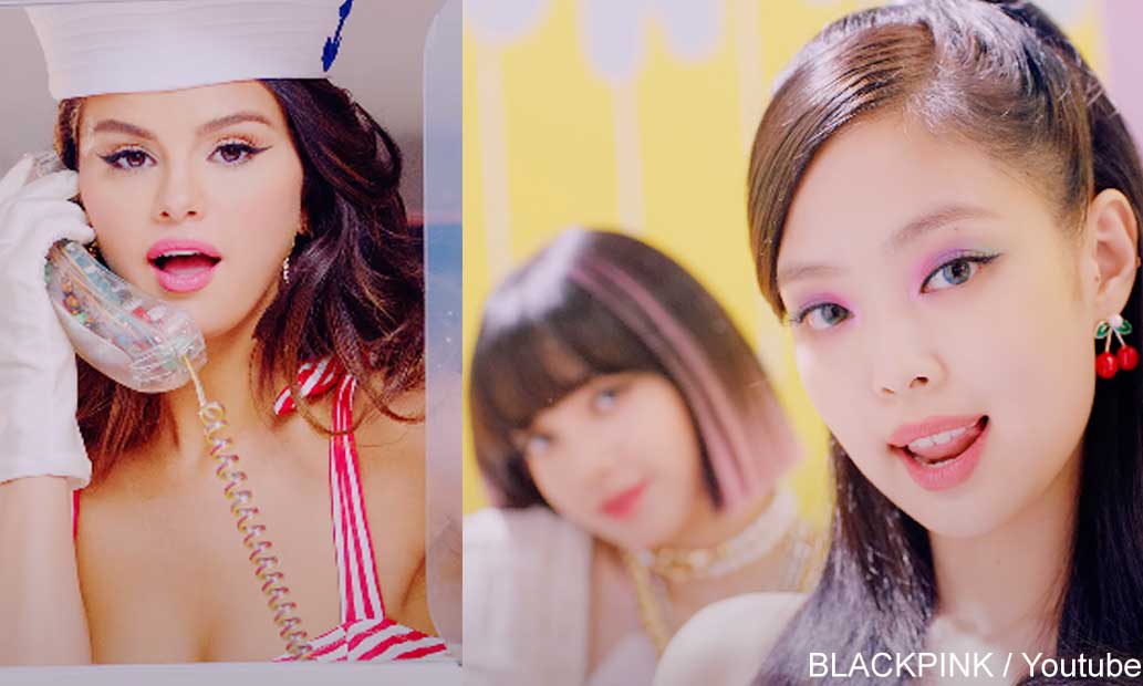 セレーナ・ゴメス、BLACKPINK ジェニー（右）