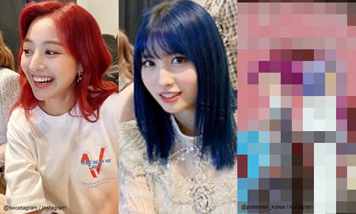 Twice ジヒョとモモ ポケットモンスター のあのコンビにそっくり 面白すぎる髪色いじりにメンバー大盛り上がり ヘアカラーが瓜二つなキャラクターとは一体 動画あり Kpop Monster