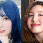 TWICE モモ（左）とナヨン（右）
