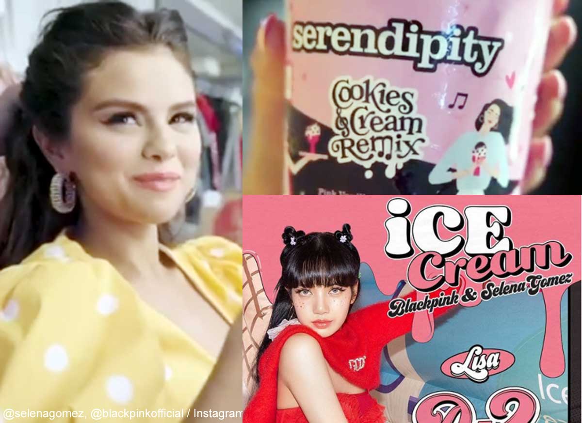 Blackpink セレーナ ゴメス 最新コラボ曲 Ice Cream のリリースを記念したアイスクリーム発売へ いったいどんな味なの Kpop Monster