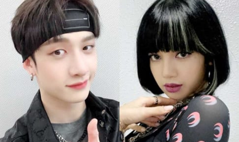 Stray Kids バンチャン、BLACKPINK リサ（右）