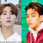 SEVENTEEN スングァン、EXO ベクヒョン（右）