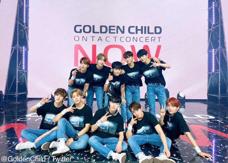 「GOLDEN CHILD ONTACT CONCERT-NOW」終了後のGolden Child