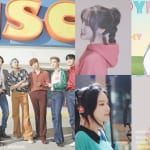 （左）BTS（防弾少年団）、（中上）GFRIEND ユジュ、（右上）Rothy、（中下）J.Fla、（右下）チョア