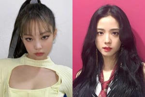 BLACKPINK ジェニー、ジス（右）