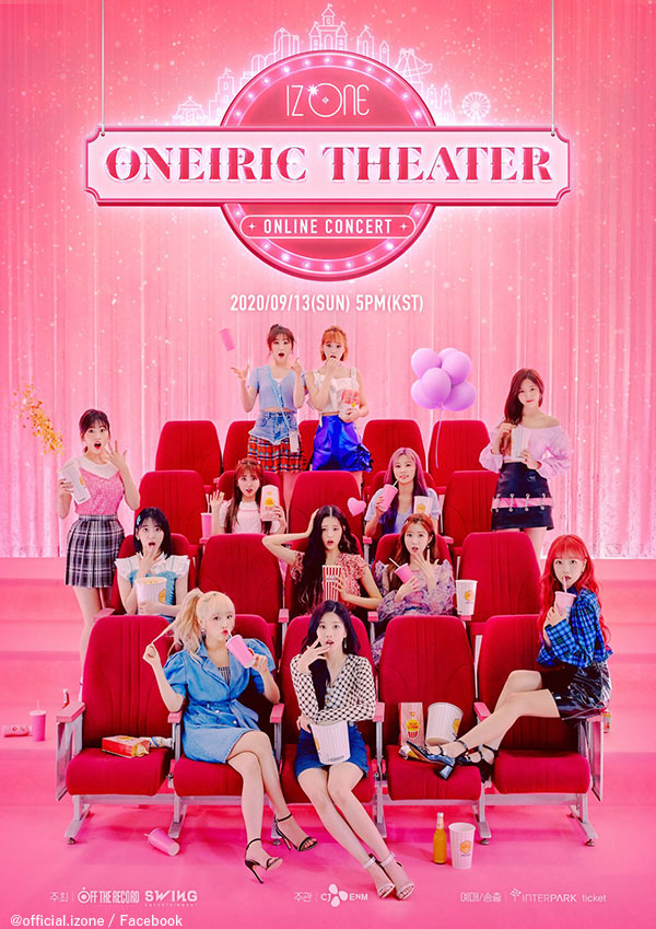 IZ*ONE「ONEIRIC THEATER」」ポスター