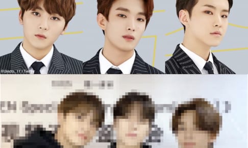 上：SEVENTEEN BSS（ブソクスン） 下：ファンが夢見る新ユニットのメンバー3人