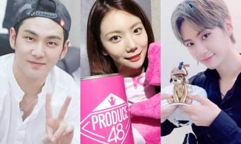 NU'EST ベクホ、イ・カウン、UP10TION イ・ジンヒョン（右）