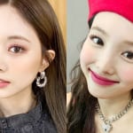 TWICE ツウィ（左）とナヨン（右）
