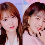 IZ*ONE 矢吹奈子（左）、ユリ（右）