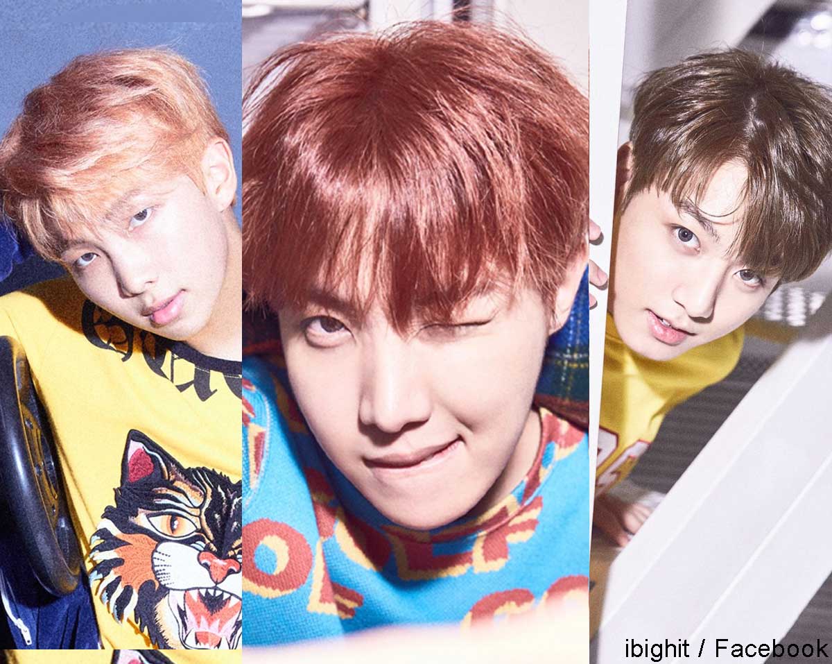 BTS RM & J-HOPE & ジョングク