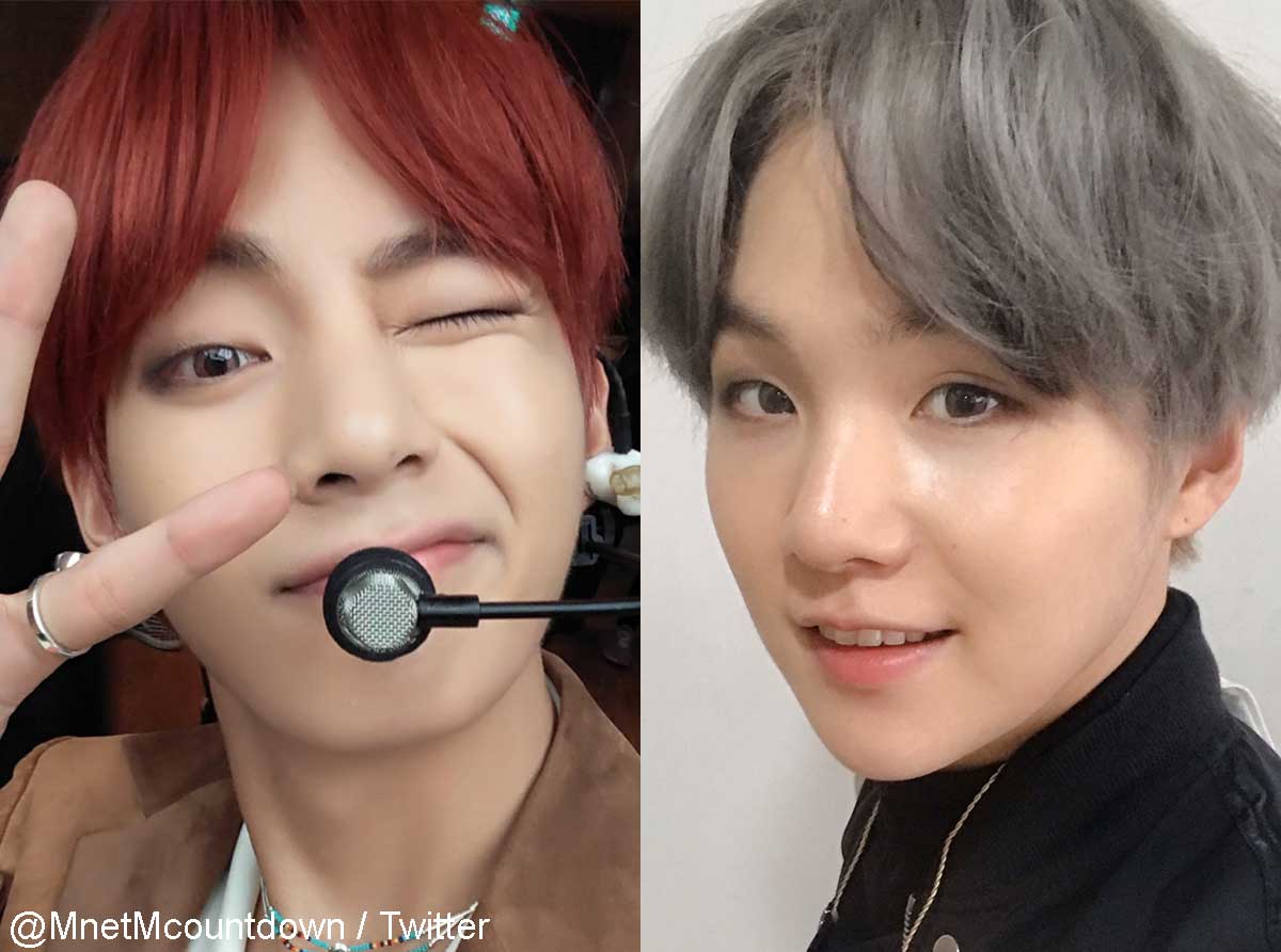 BTS V & シュガ