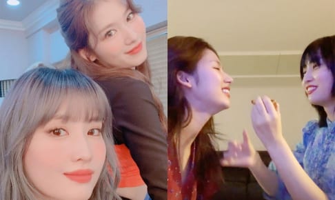 TWICE モモ＆サナ